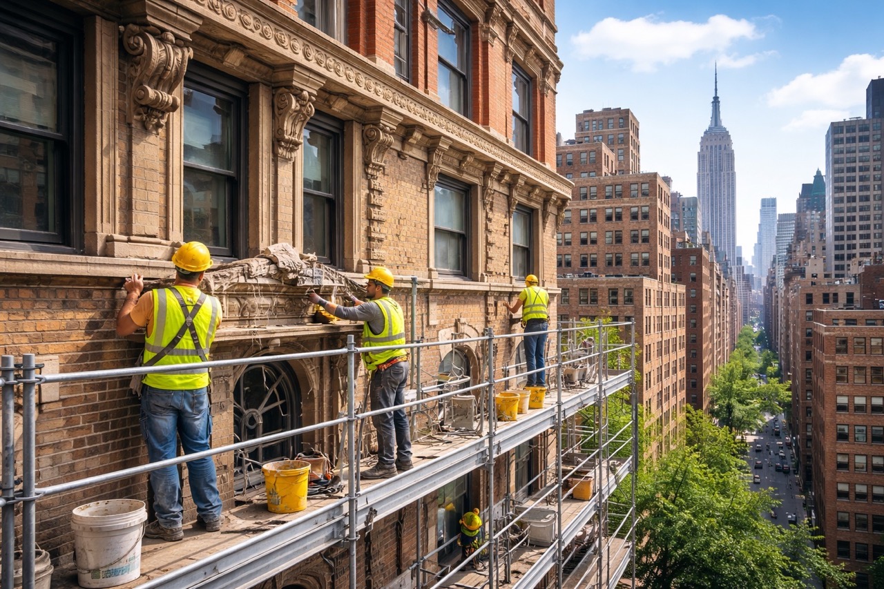 facade restoration contractors nyc