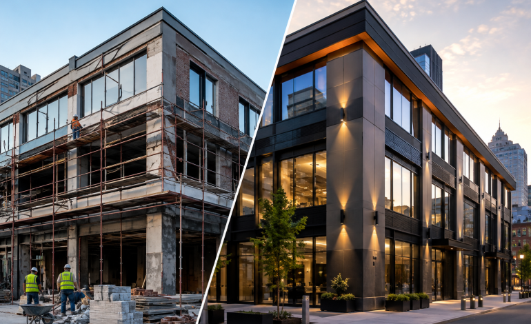 Commercial Exterior Renovation NYC