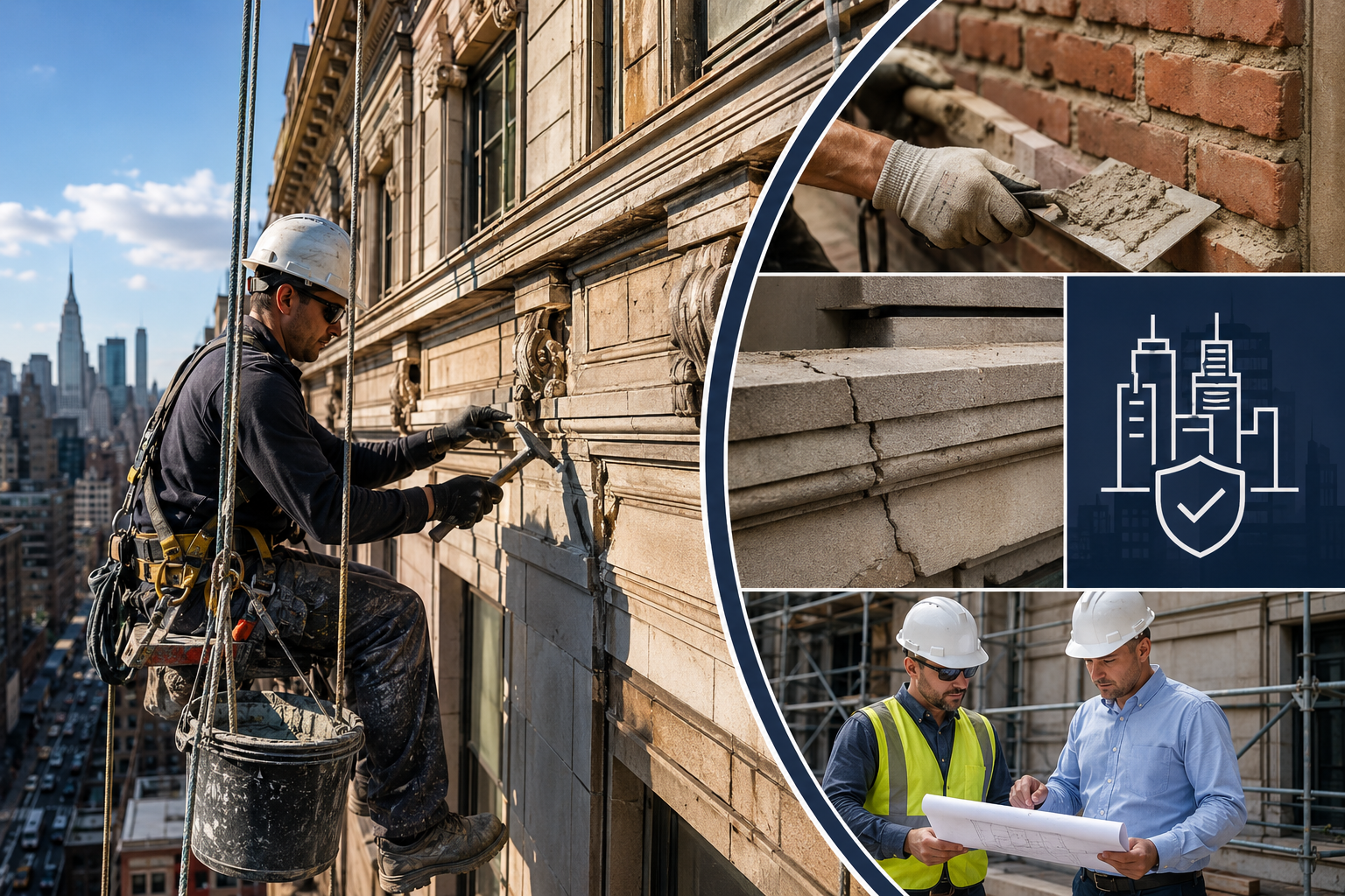 Facade Restoration Contractors NYC